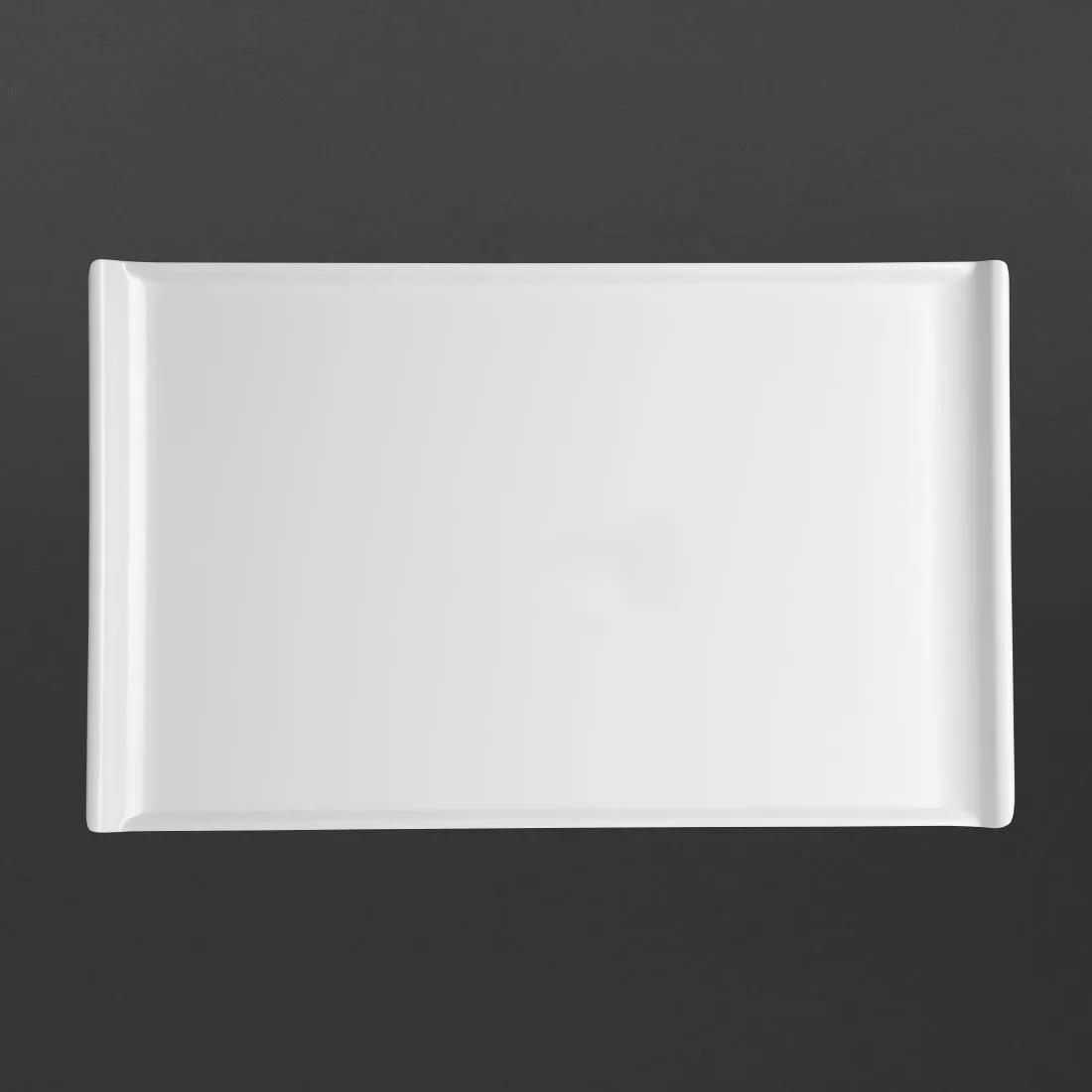 Olympia Kristallon Melamine Platter White 530 x 330mm - Image 5