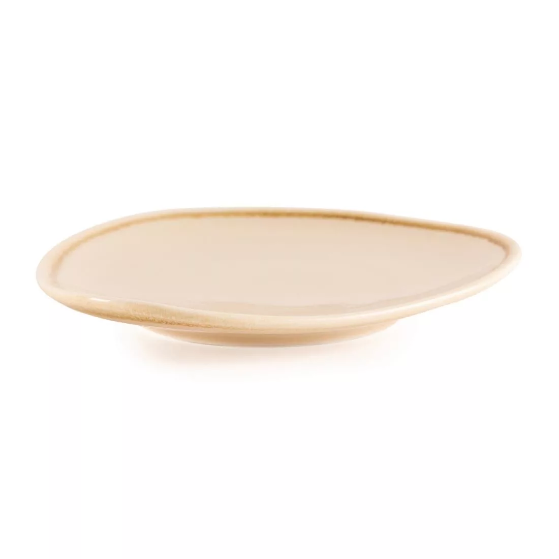 Olympia Kiln Triangular Side Plate Sandstone 165mm (Pack of 6) - Image 7