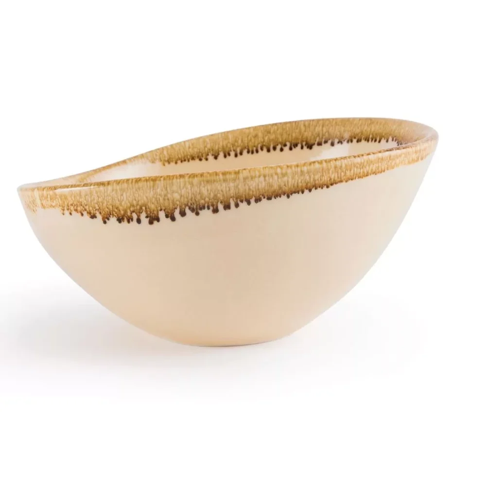 Olympia Kiln Bowl Sandstone 165mm (Pack of 6) - Image 2