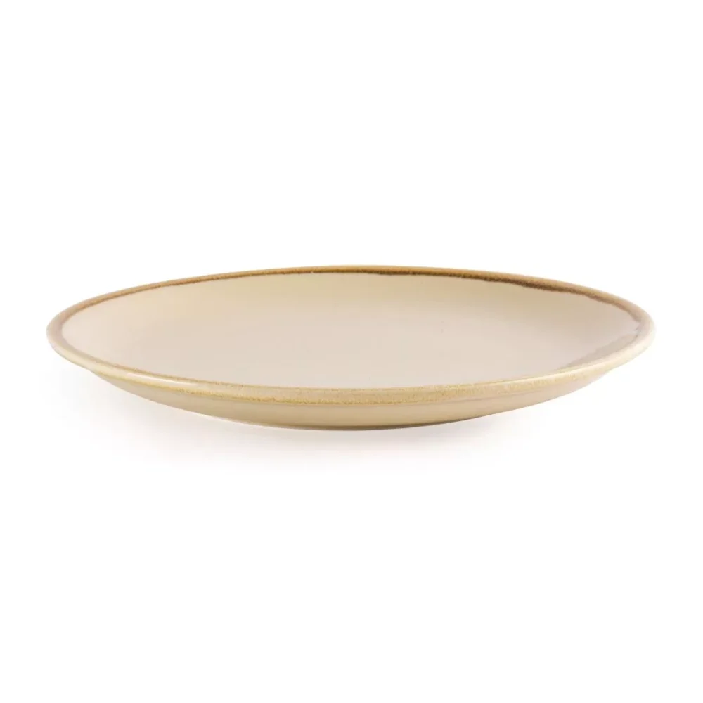 Olympia Kiln Round Plate Sandstone 280mm (Pack of 4) - Image 2