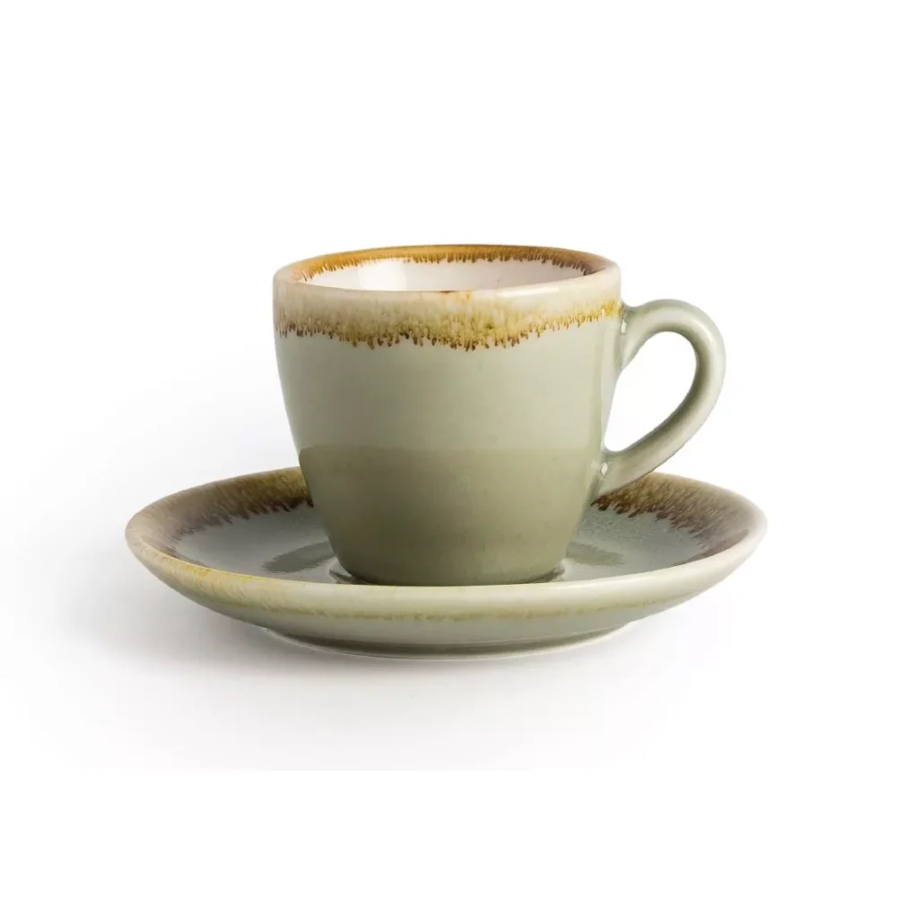 Olympia Kiln Espresso Saucer Moss (Pack of 6) - Image 2