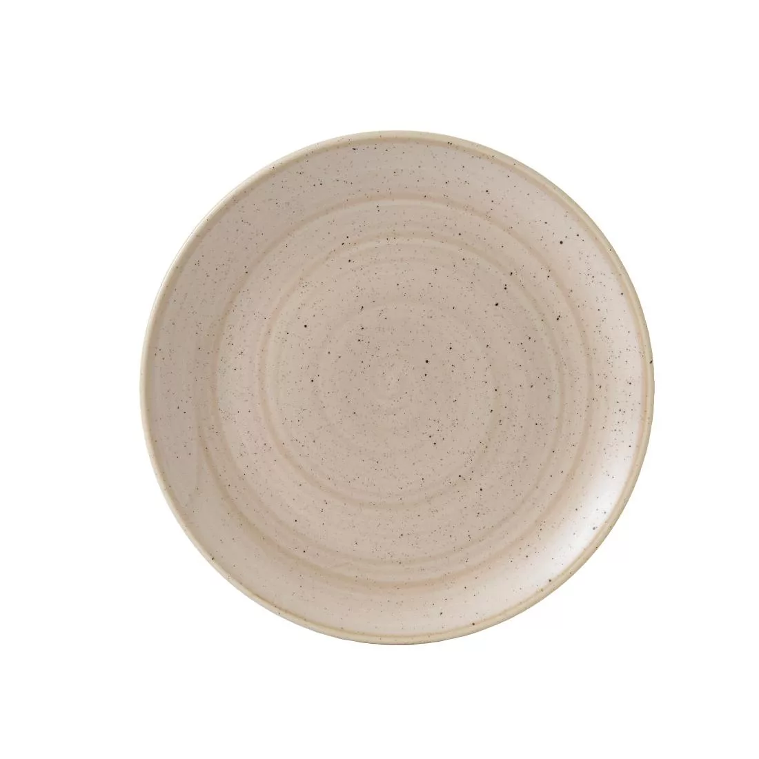 Churchill Stonecast Round Coupe Plates Nutmeg Cream 260mm (Pack of 12)