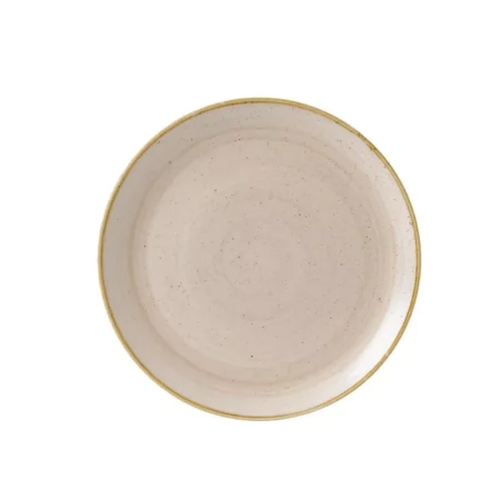 Churchill Stonecast Round Coupe Plates Nutmeg Cream 324mm (Pack of 6)