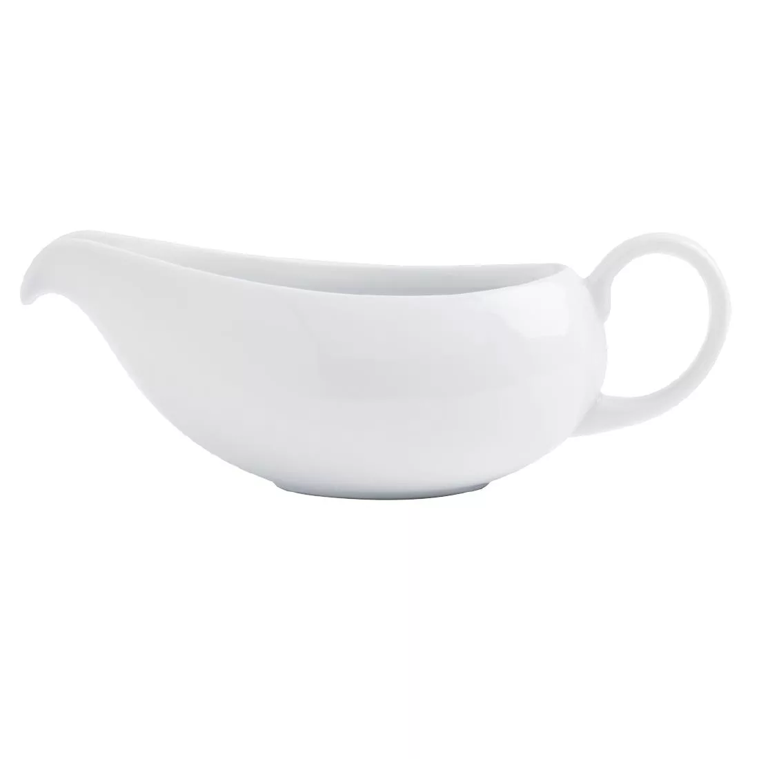 Royal Porcelain Classic White Gravy Boat 380ml (Pack of 2) - Image 2