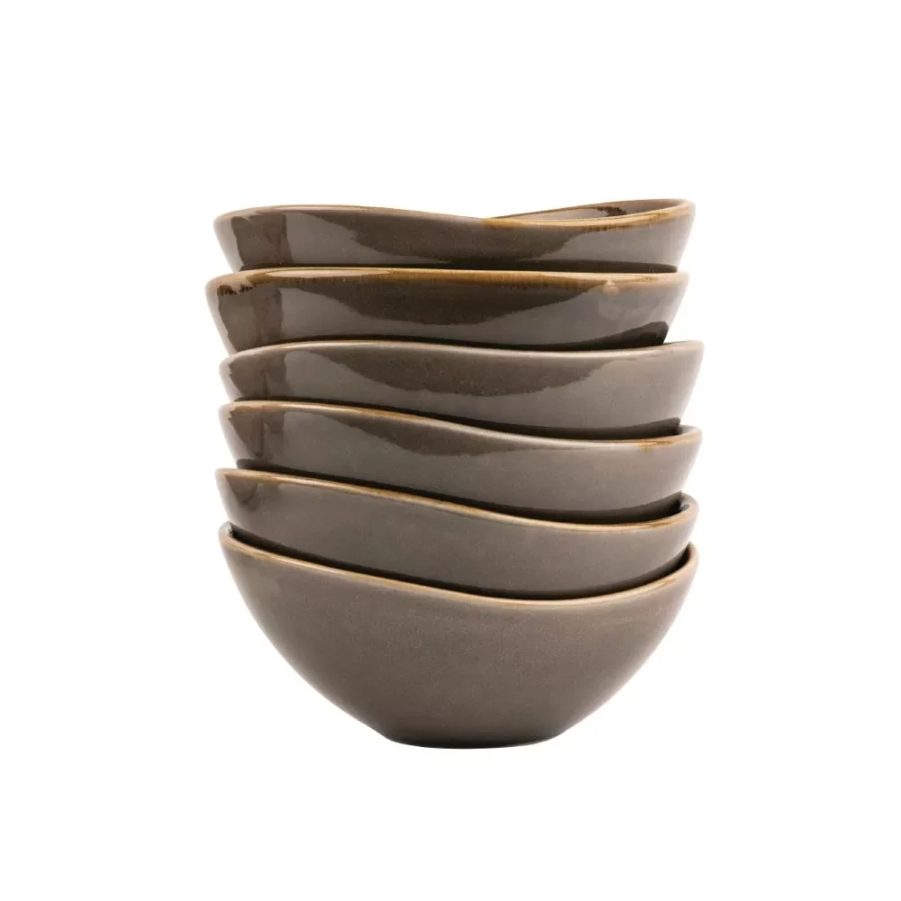 Olympia Kiln Bowl Smoke 215mm (Pack of 4) - Image 4