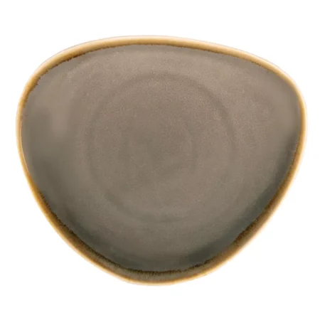 Olympia Kiln Triangular Plate Smoke 230mm (Pack of 6)