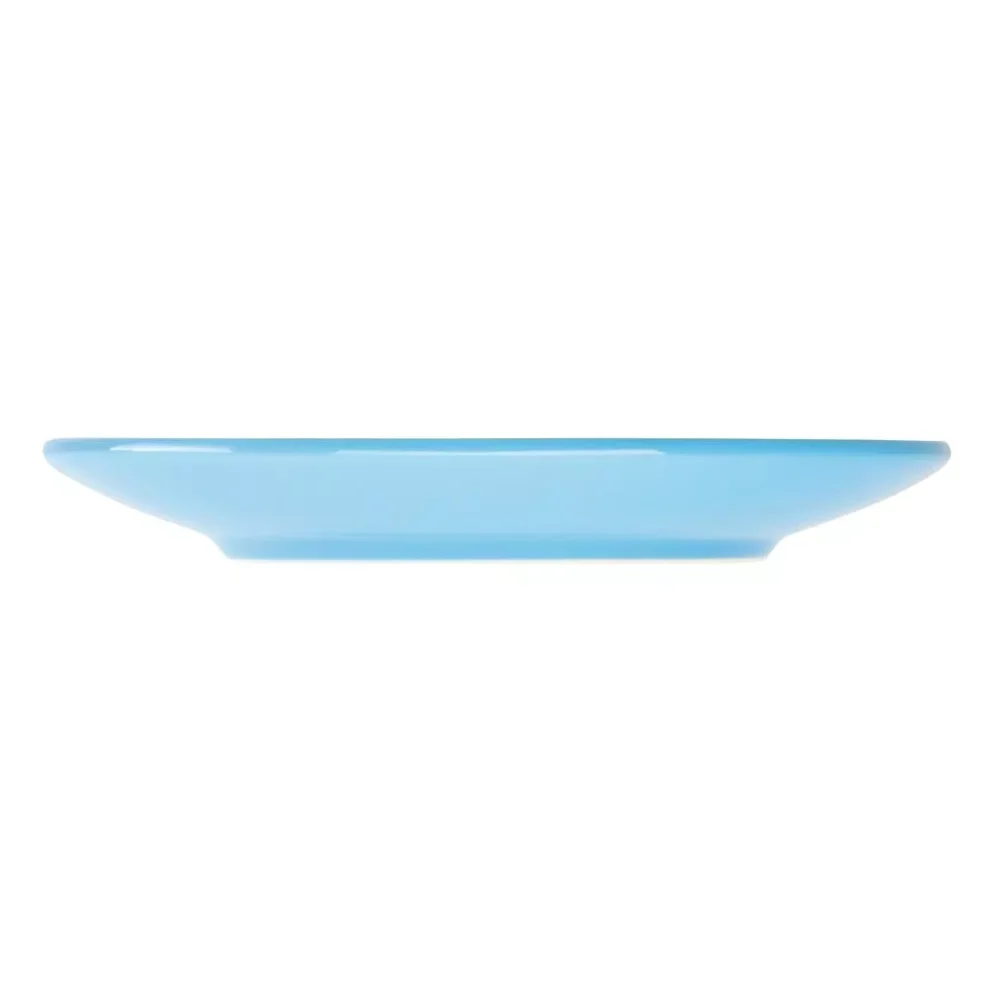 Olympia Cafe Coupe Plate Blue - 205mm 8" (Box 12) - Image 4