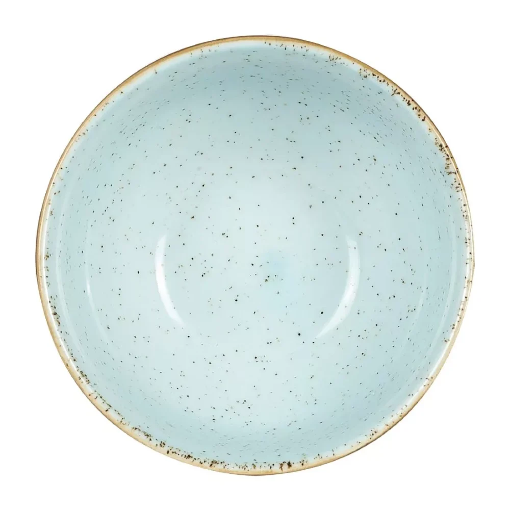 Churchill Stonecast Round Soup Bowls Duck Egg 132mm (Pack of 12) - Image 2