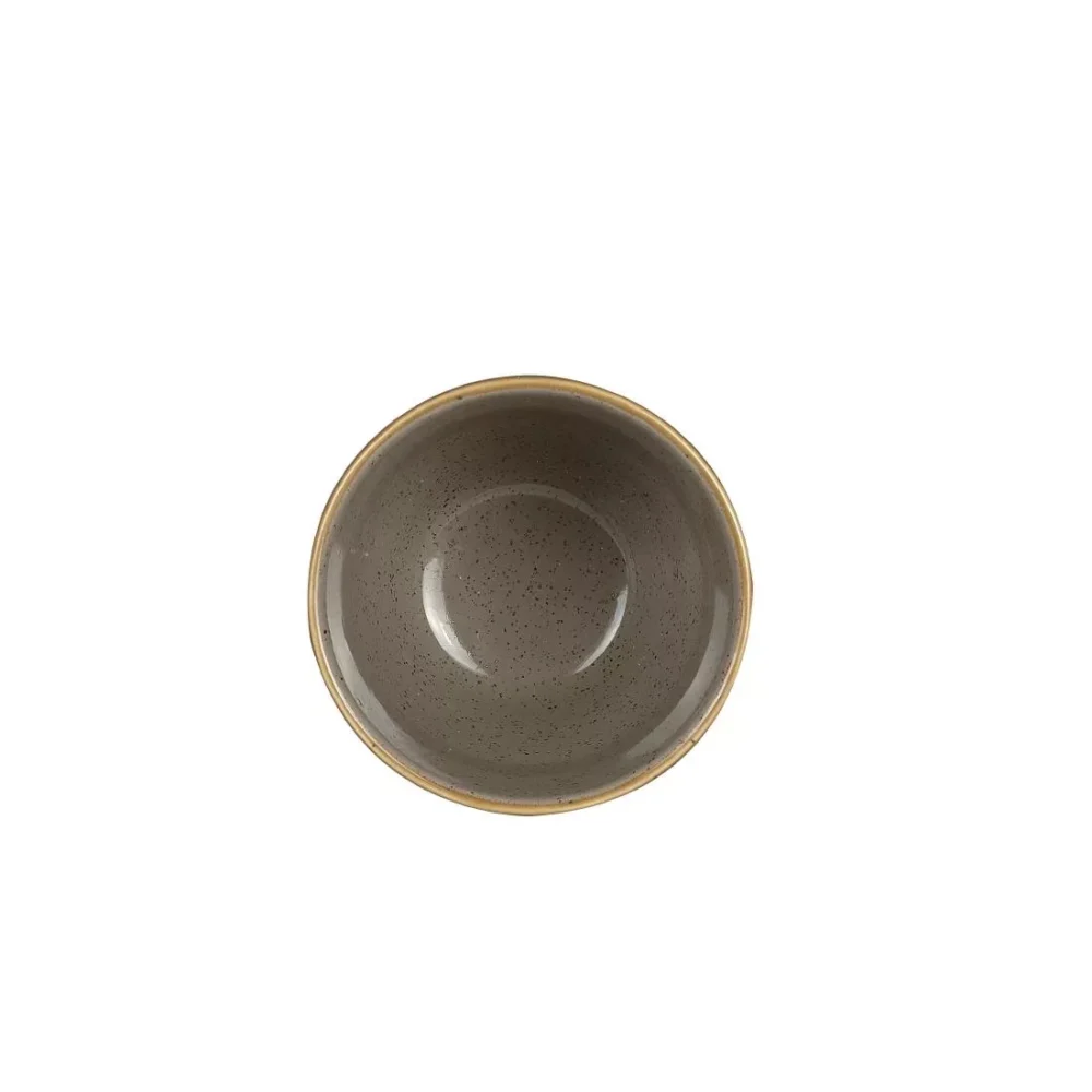Churchill Stonecast Round Ripple Chip Mugs Peppercorn Grey 285ml (Pack of 12) - Image 2