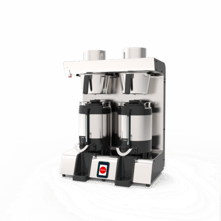 Marco Dispenser JET TWIN 5.6kW with JET URN coffee brewers twin 12 litre, Pre-set recipe and volume options