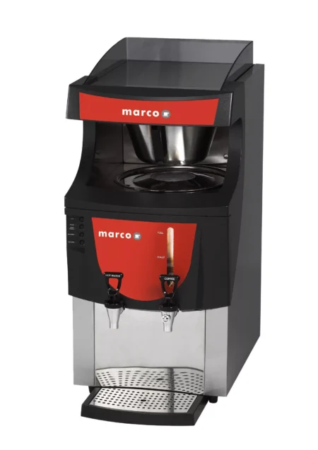 Marco Dispenser QWIKBREW SINGLE Boiler-brewer Half and full brew feature, Separate coffee and hot water taps