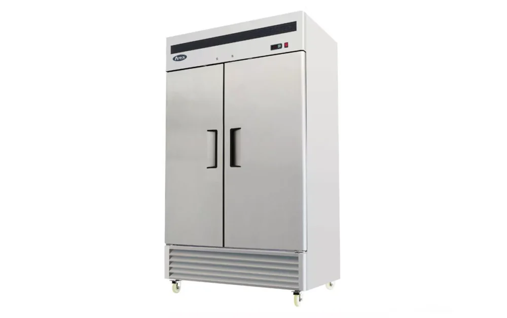 Atosa MBF8183GR Double Door Bottom Mounted Gastronorm Upright Freezer  1300 Litres