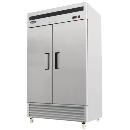 Atosa MBF8187GR Double Door Bottom Mounted Gastronorm Upright Fridge  1300 Litres