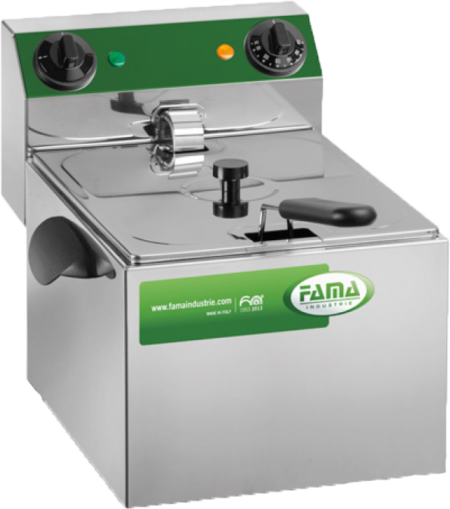 Fama MFR 80 Countertop Single Basket 6 Litre Electric Fryer  3.25kW