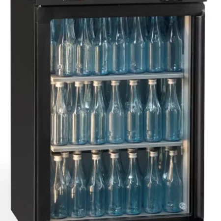 Gamko MG3/150LG Maxiglass Left Hand Hinged Glass Single Door Undercounter Bottle Cooler  150 Litres