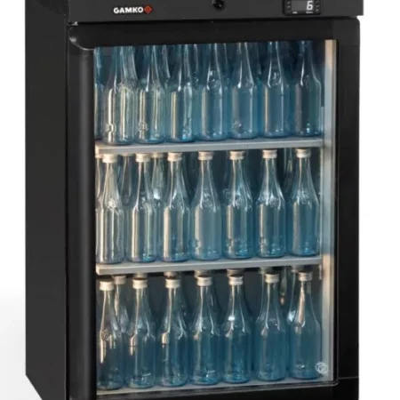 Gamko MG3/150RG Maxiglass Right Hand Hinged Glass Single Door Undercounter Bottle Cooler  150 Litres