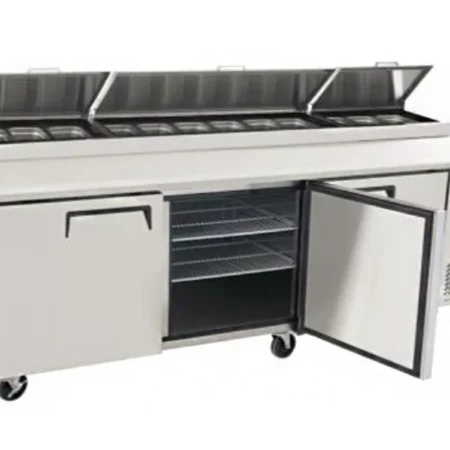 Atosa MPF8203GR 3 Door Refrigerated Preparation Table  804 Litres