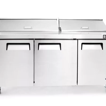 Atosa MSF8304GR 3 Door Heavy Duty Ambient Preparation Counter  598 Litres