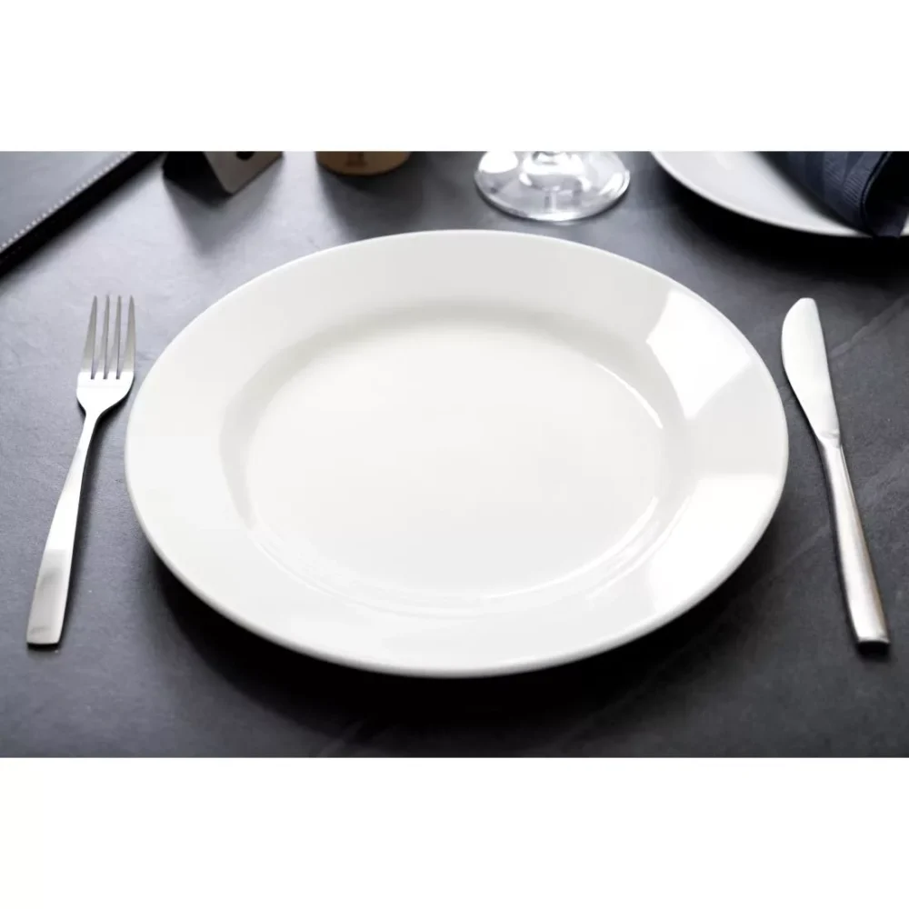 Churchill Whiteware Classic Plates 280mm (Pack of 12) - Image 7