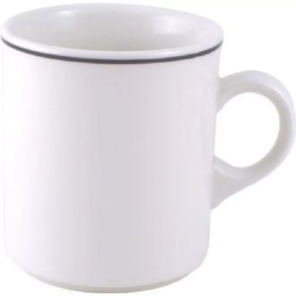 Churchill Black Line Nova Mugs 284ml (Pack of 24)