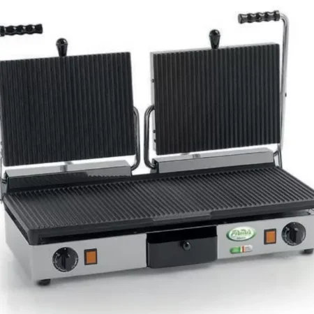 Fama PDR3000 Double Ribbed Panini Grill  3.5kW