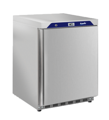 Prodis HC210RSS Single Door Stainless Steel Undercounter Fridge  129 Litres
