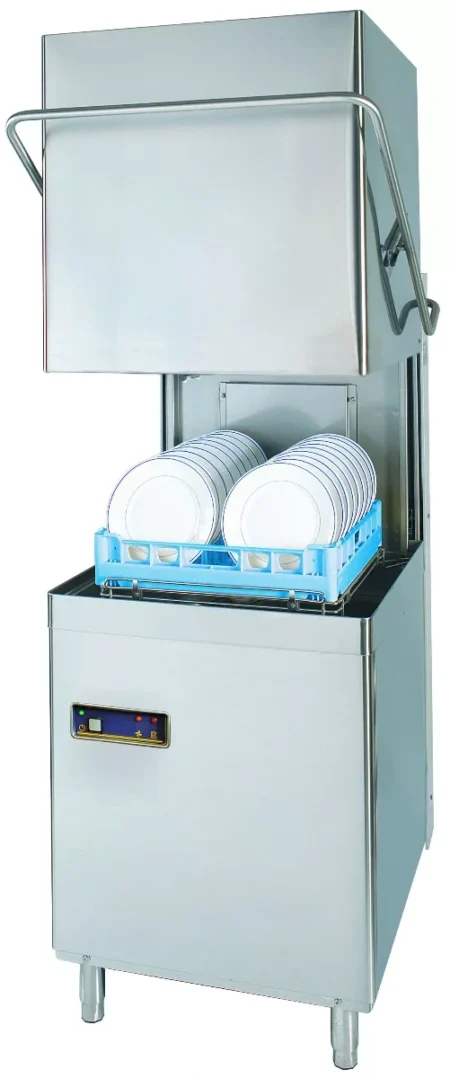DC SD900CP Standard Range 500mm Basket Passthrough Commercial Dishwasher with Chemical Pumps  18 Plates