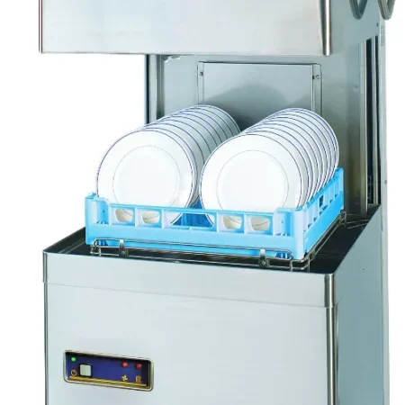 DC SD900CP Standard Range 500mm Basket Passthrough Commercial Dishwasher with Chemical Pumps  18 Plates