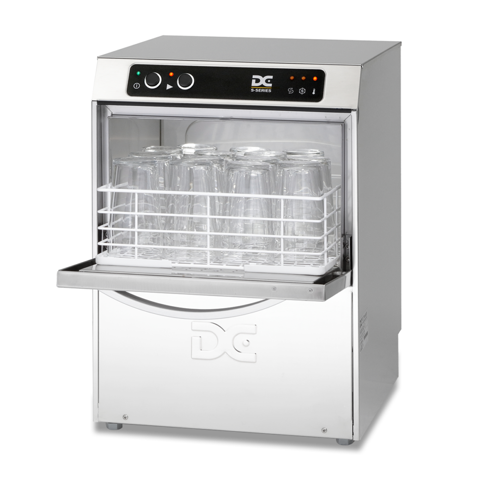 DC SG35 Standard Range 350mm Basket Frontloading Commercial Glasswasher  14 Pint Capacity