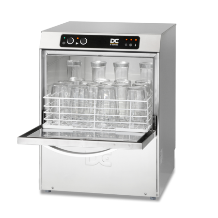 DC SG40 Standard Range 400mm Basket Frontloading Commercial Glasswasher  16 Pint Capacity