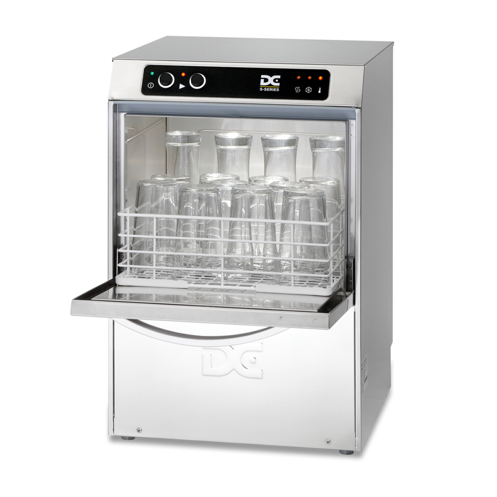 DC SGP35 Standard Range 350mm Basket Frontloading Commercial Glasswasher  14 Pint Capacity