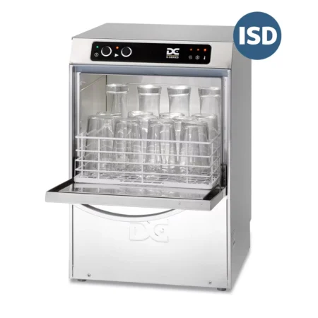 DC SGP35ISD Standard Range 350mm Basket Frontloading Commercial Glasswasher with Integral Softener & Drain Pump  14 Pint Capacity