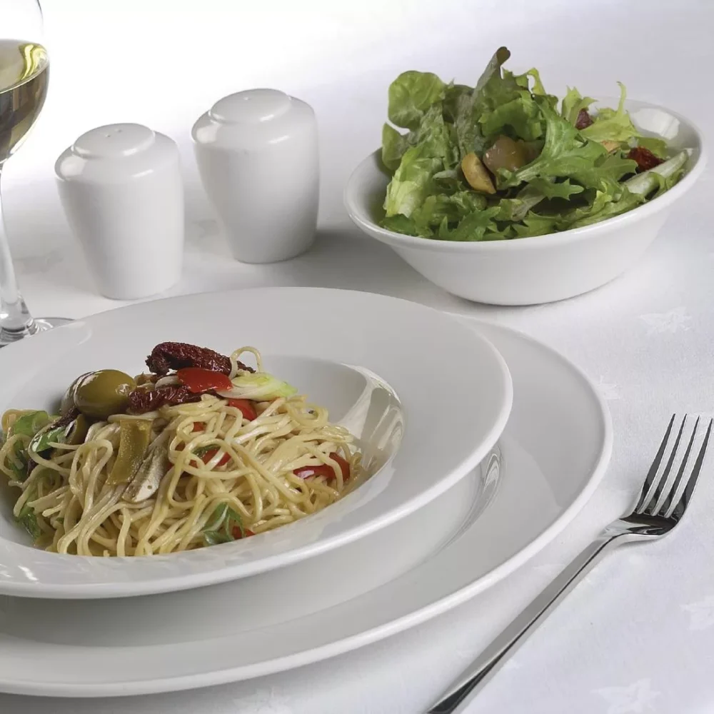 Steelite Simplicity White Pasta Dishes 270mm (Pack of 12) - Image 2