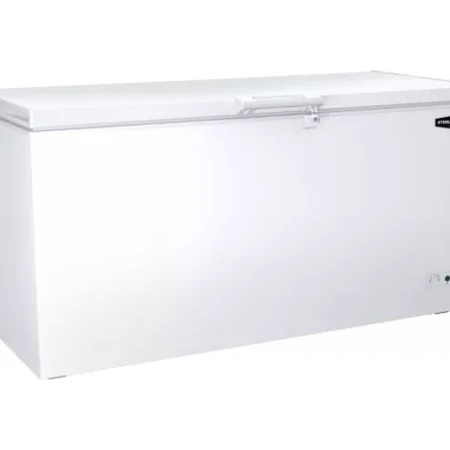 Sterling Pro Chest Freezer Green SPC465 Triple Mode With White Lid 469 Litres.