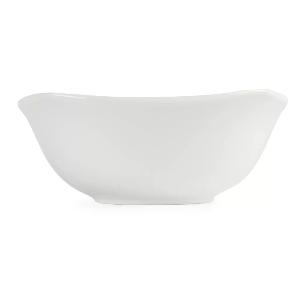 Olympia Whiteware Rounded Square Bowls 220mm (Pack of 12) - Image 2