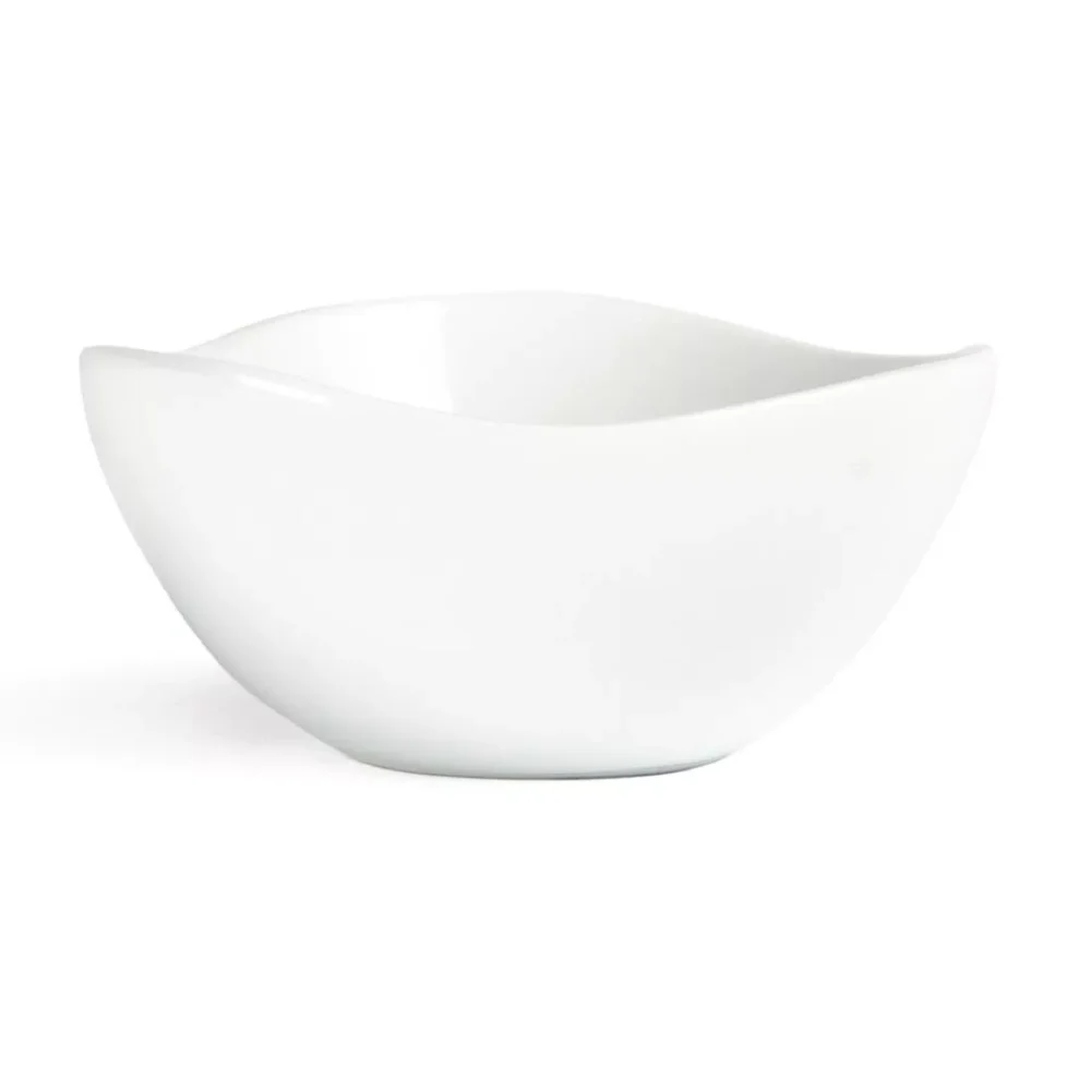 Olympia Whiteware Wavy Bowls 105mm (Pack of 12) - Image 2