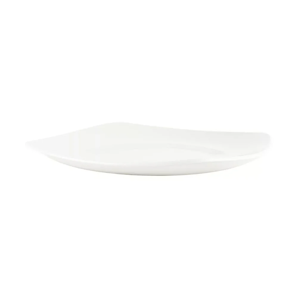 Churchill Plain Whiteware X Squared Plates 252mm (Pack of 12) - Image 3