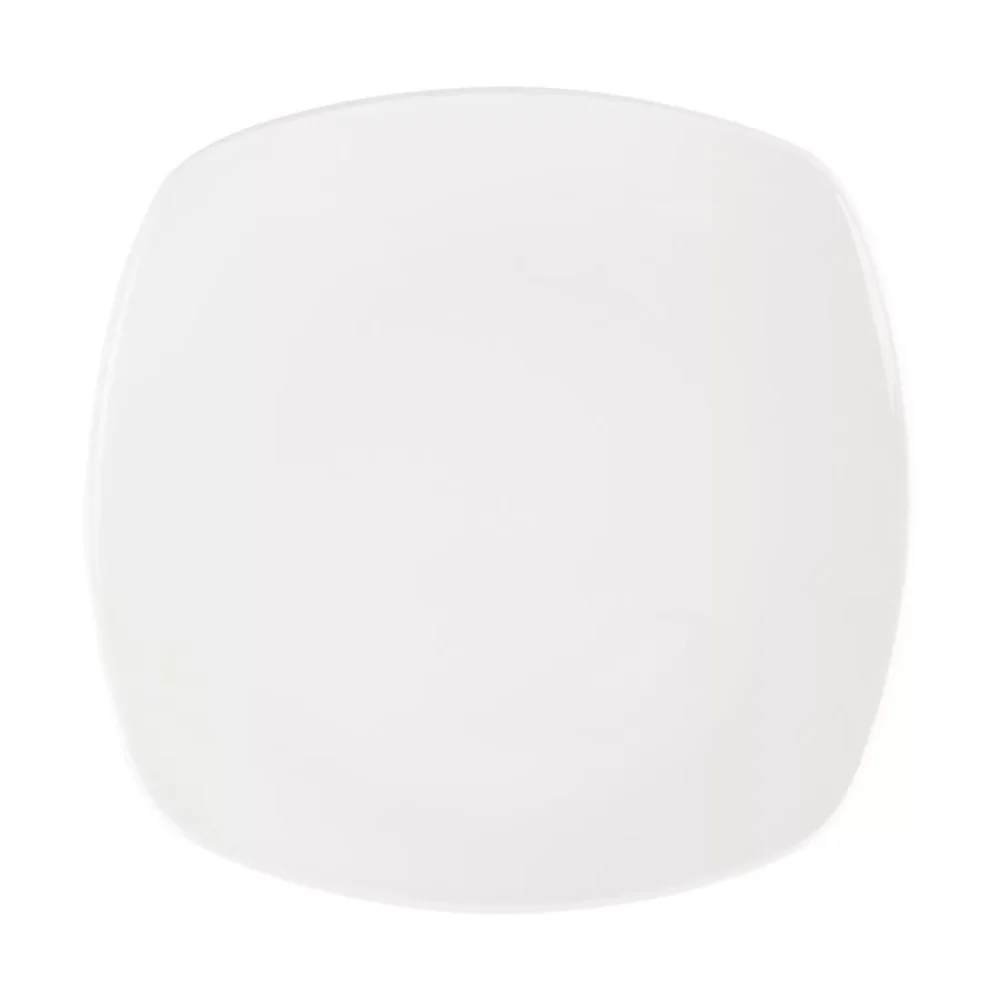 Churchill Plain Whiteware X Squared Plates 252mm (Pack of 12)