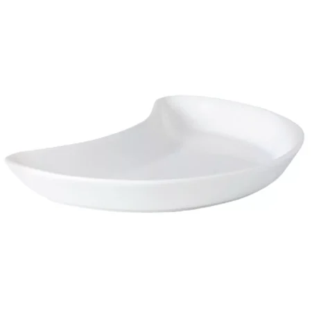 Steelite Simplicity White Crescent Salad Plates 202mm (Pack of 12)