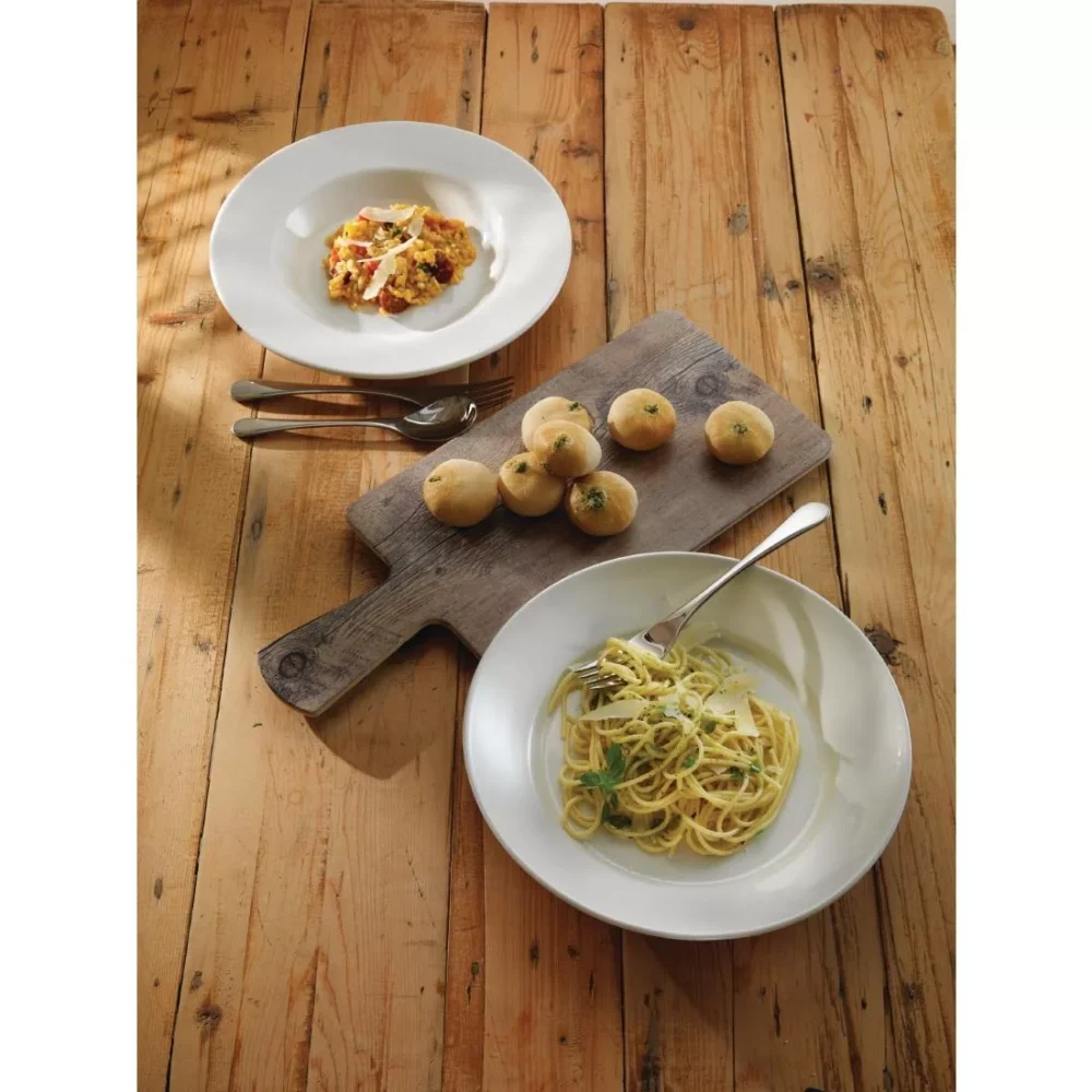 Steelite Simplicity White Pasta Dishes 270mm (Pack of 12) - Image 3