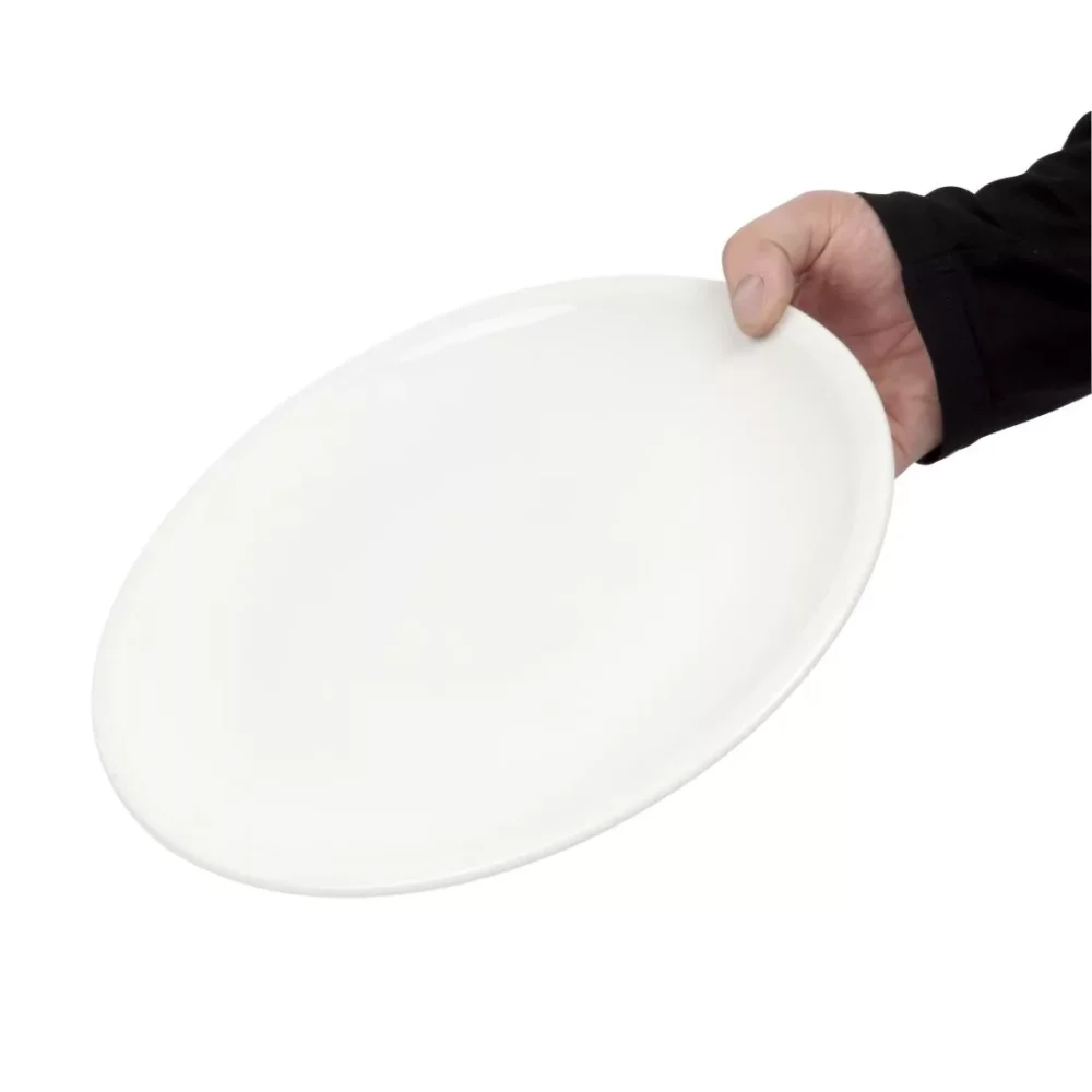 Steelite Simplicity White Pizza Plates 315mm (Pack of 6) - Image 4