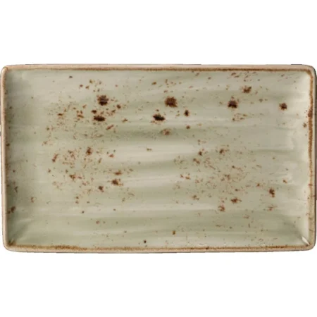 Steelite Craft Green Rectangular Platters 270x 167mm (Pack of 6)
