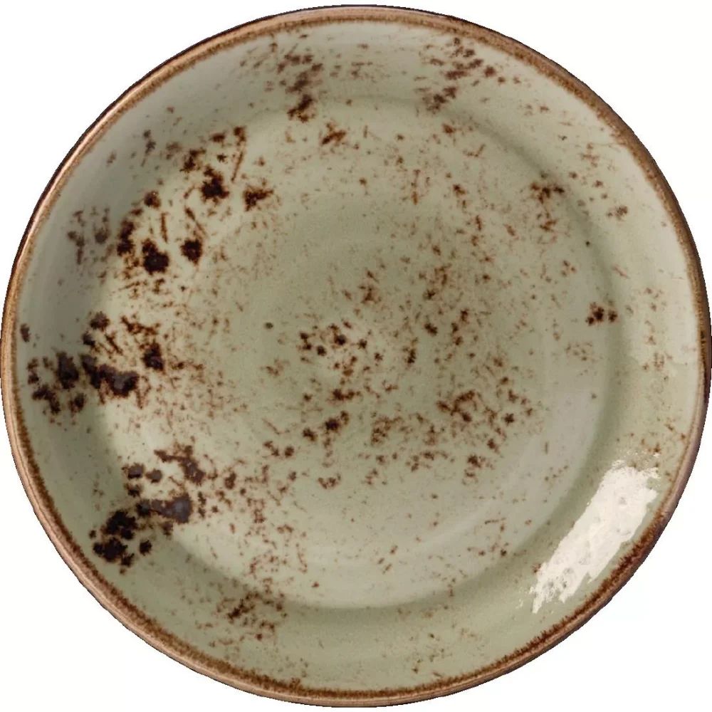 Steelite Craft Green Coupe Plates 202mm (Pack of 24)
