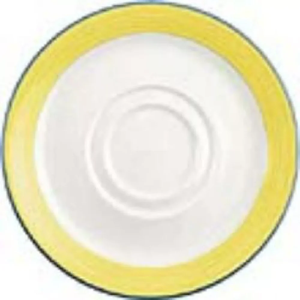 Steelite Rio Yellow Saucers 145mm (Pack of 36)