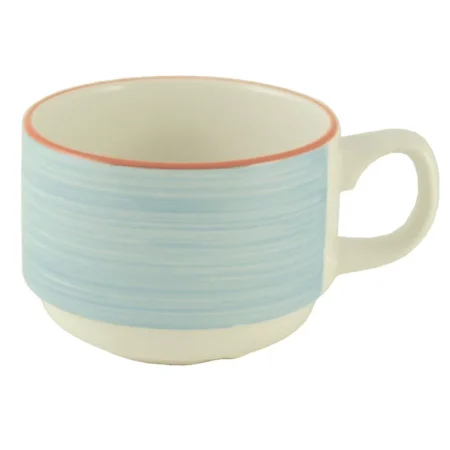 Steelite Rio Blue Slimline Stacking Cups 200ml (Pack of 36)