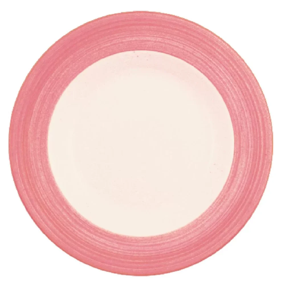 Steelite Rio Pink Slimline Plates 255mm (Pack of 24)