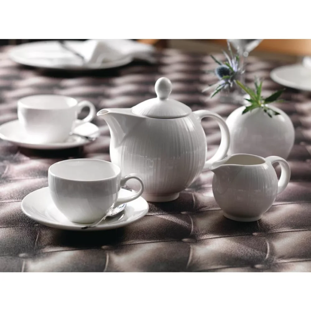 Steelite Spyro Teapot with Small Lids 340ml (Pack of 6) - Image 2