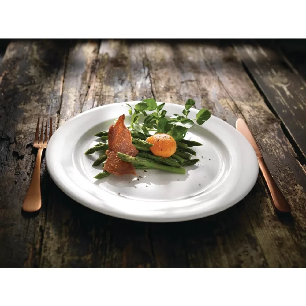 Steelite Monaco White Vogue Plates 255mm (Pack of 24) - Image 2