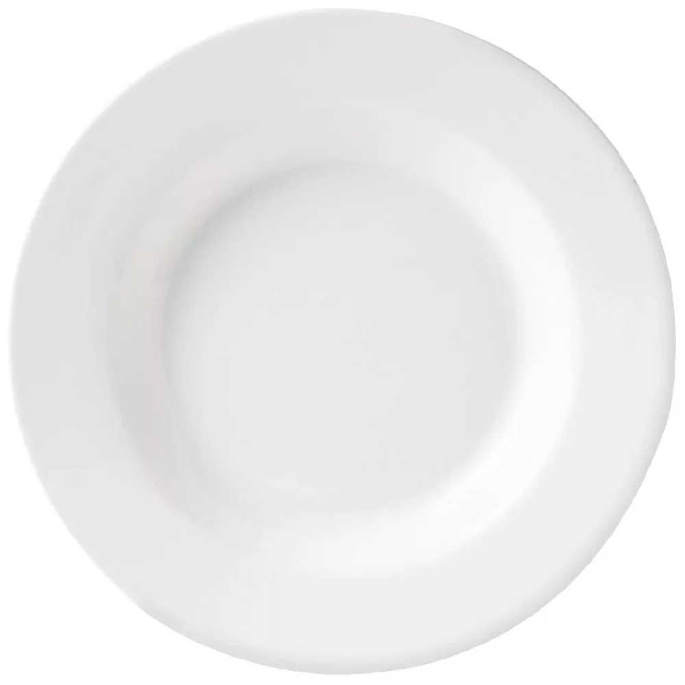 Steelite Monaco White Soup Plates 240mm (Pack of 24)