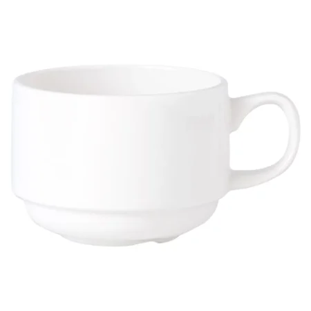 Steelite Simplicity White Stacking Espresso Cups 100ml (Pack of 36)